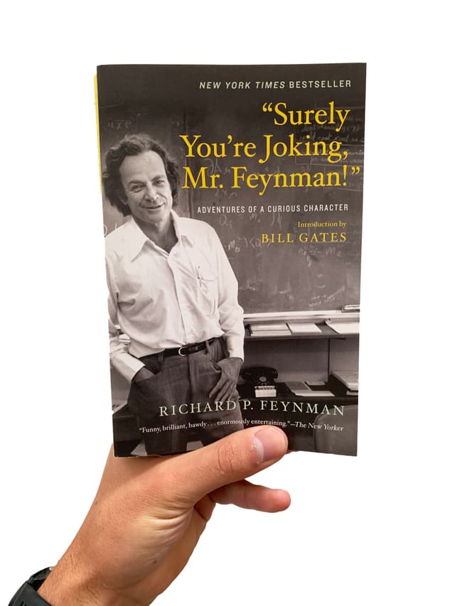 Surely your joking Mr Feynman cover