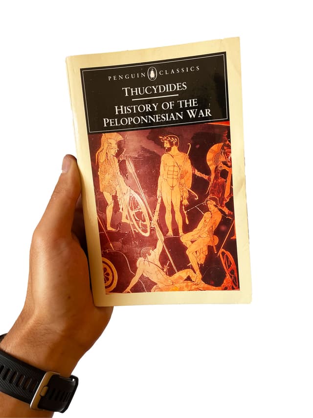 History of the Peloponessian War cover